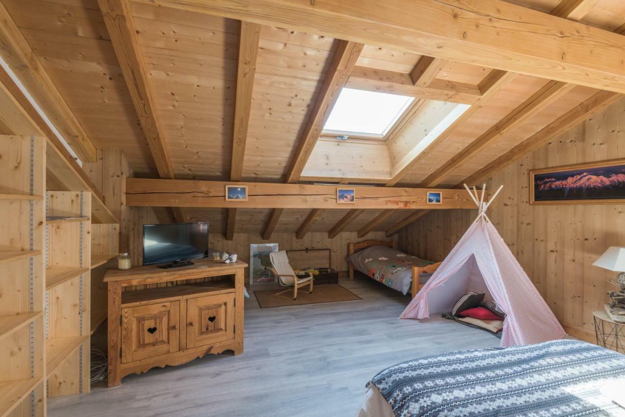 Chantemerle 1741, Chambres D'Hotes A La Montagne Sallanches Eksteriør bilde