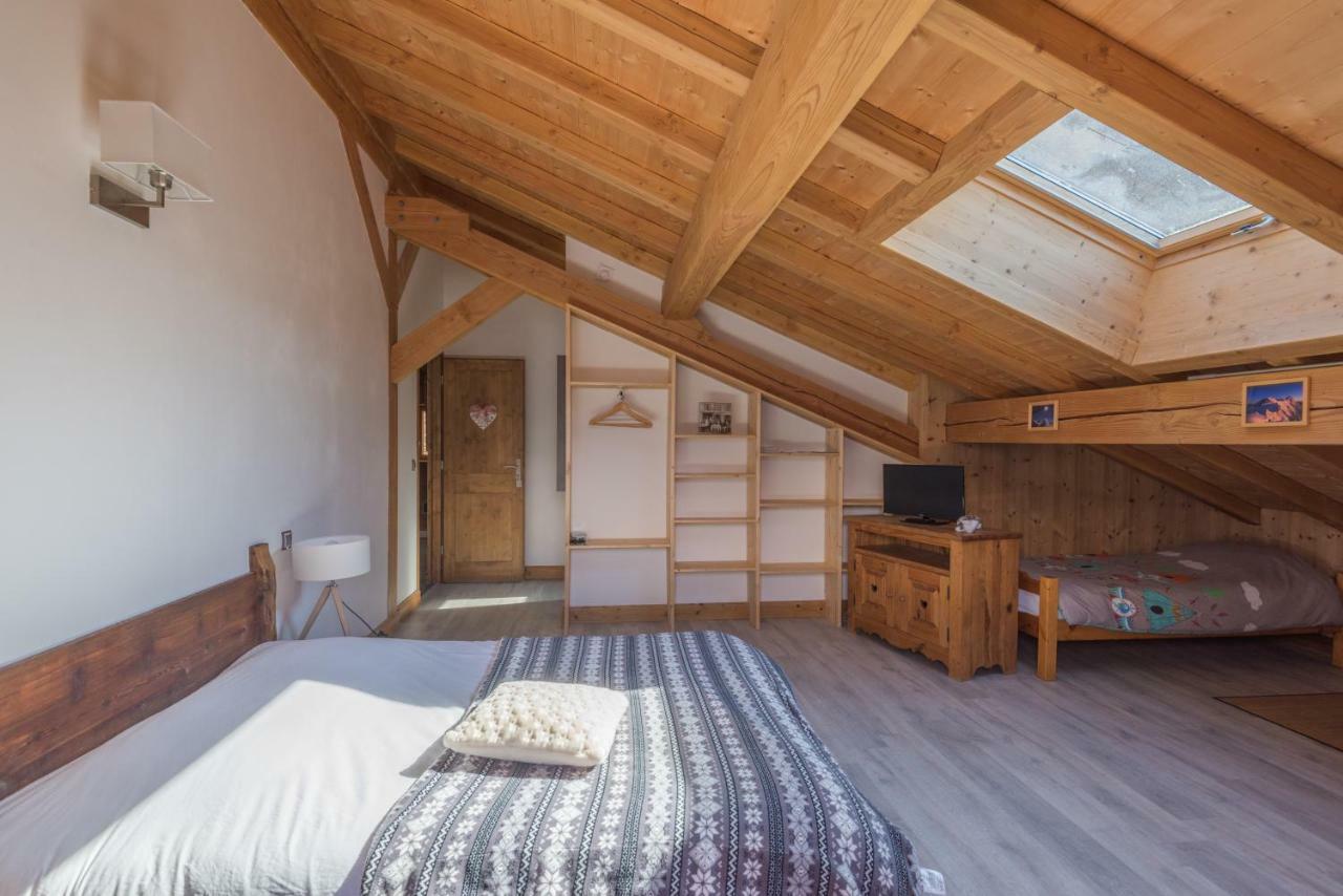 Chantemerle 1741, Chambres D'Hotes A La Montagne Sallanches Eksteriør bilde
